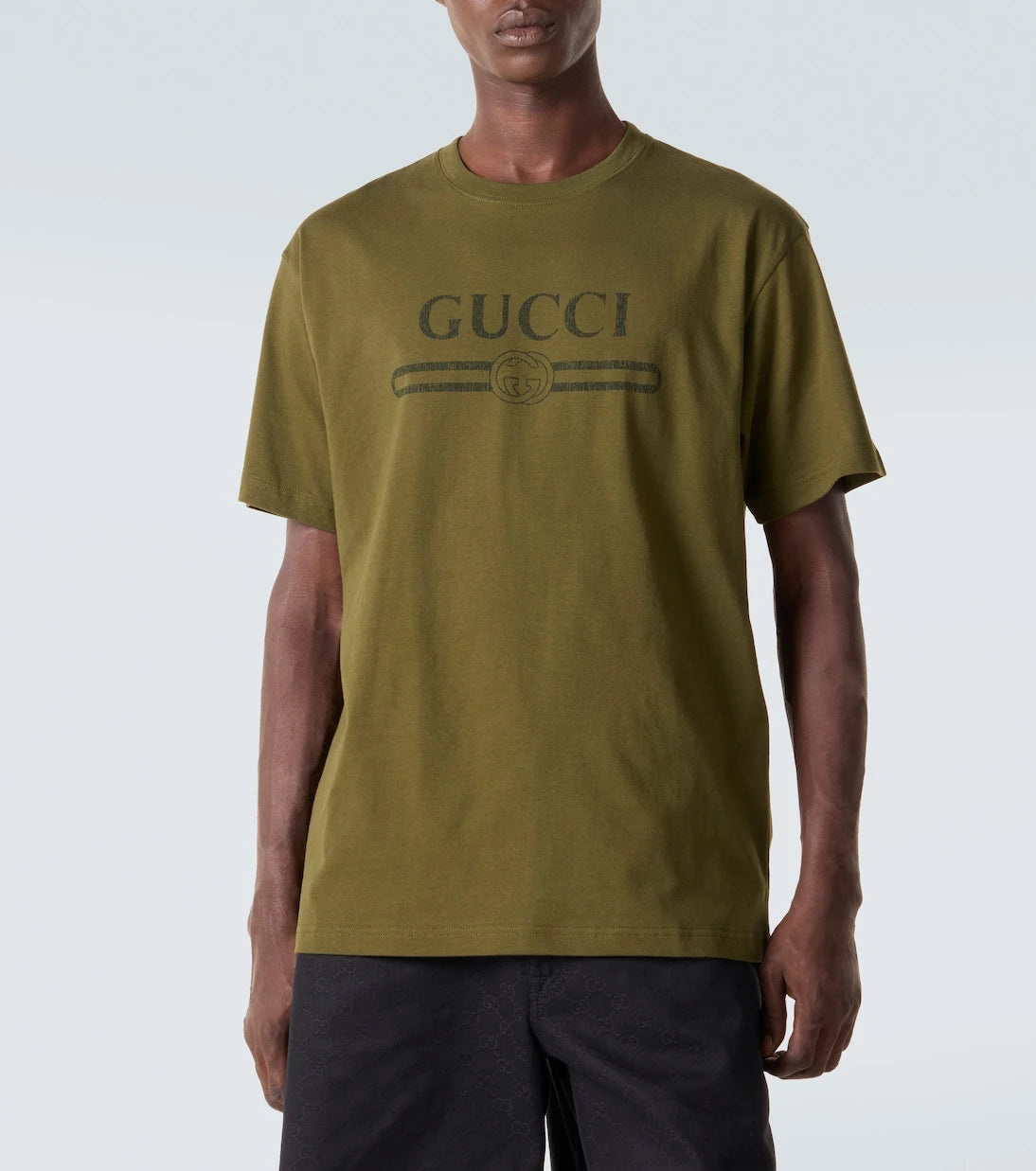 Gucci - Logo cotton jersey T-shirt