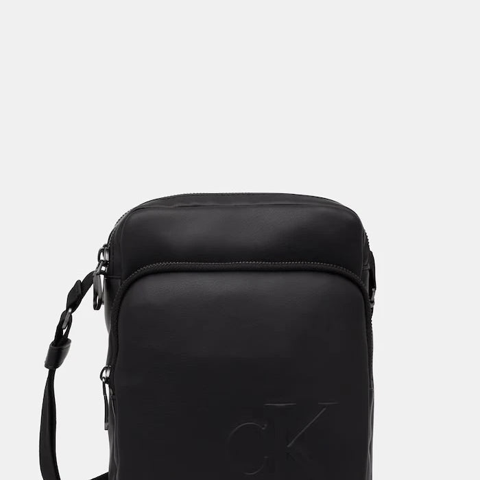 Calvin Klein erkek omuz çantası, suni deri