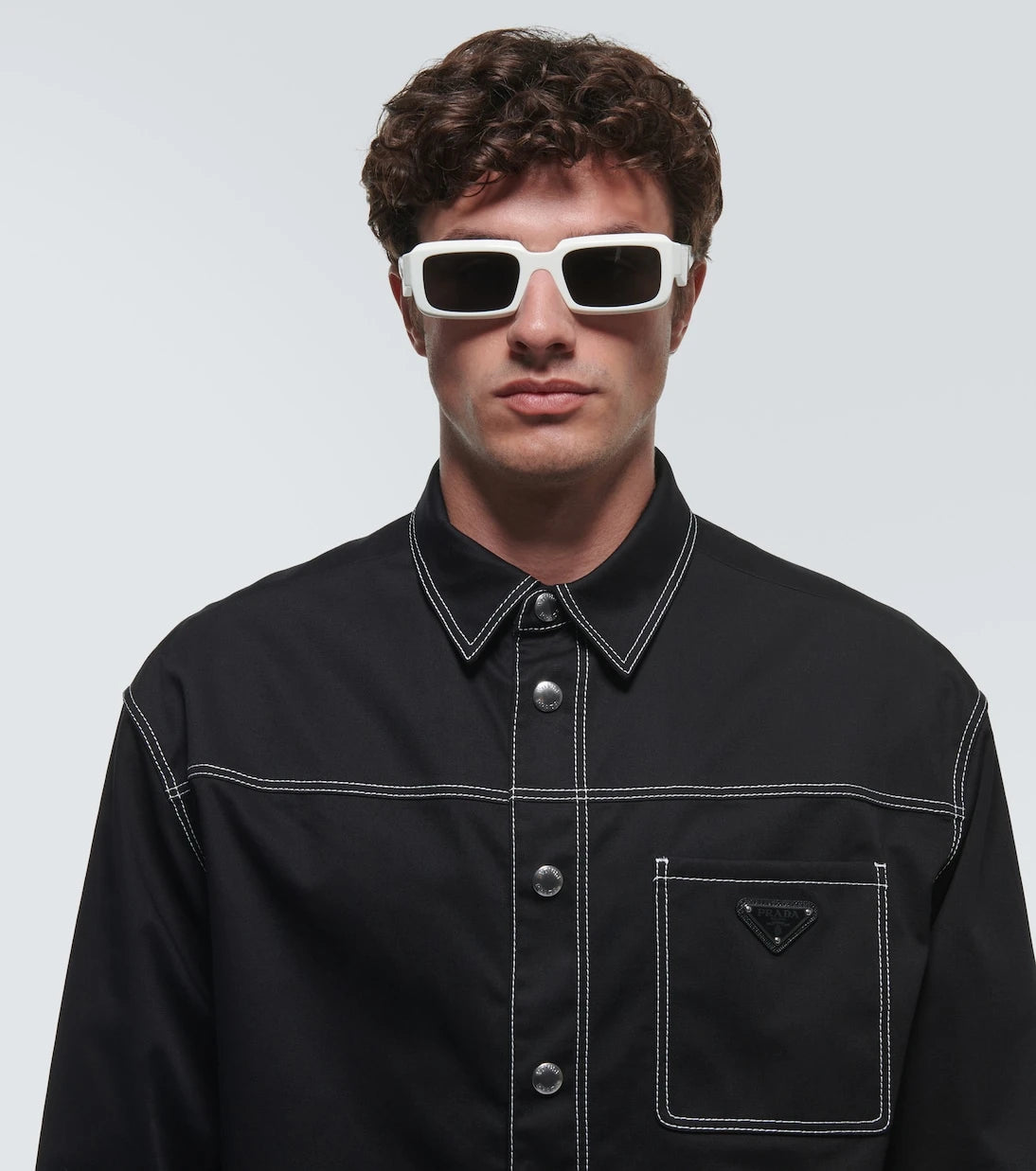 Prada - Rectangular sunglasses