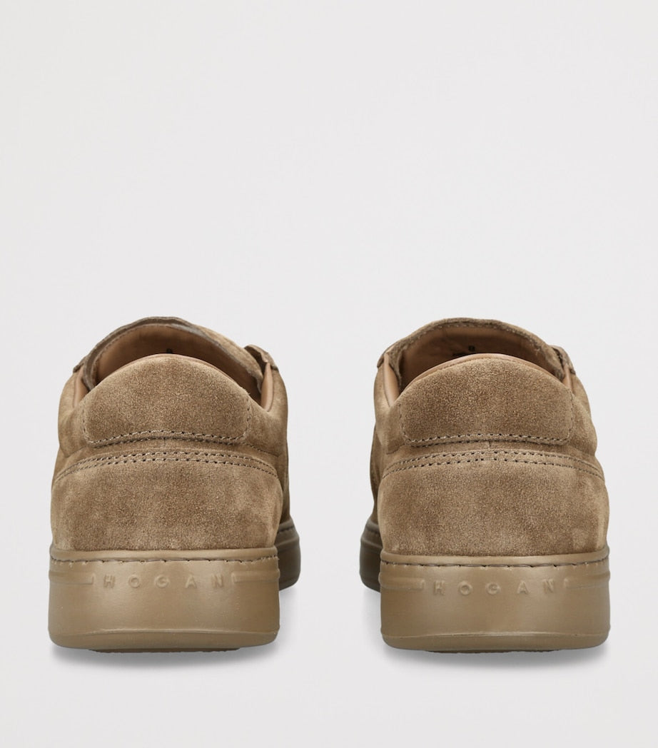 Leather H668 Slip-On Sneakers