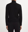 Ralph Lauren Purple Label Black Rollneck Polo Bear Sweater