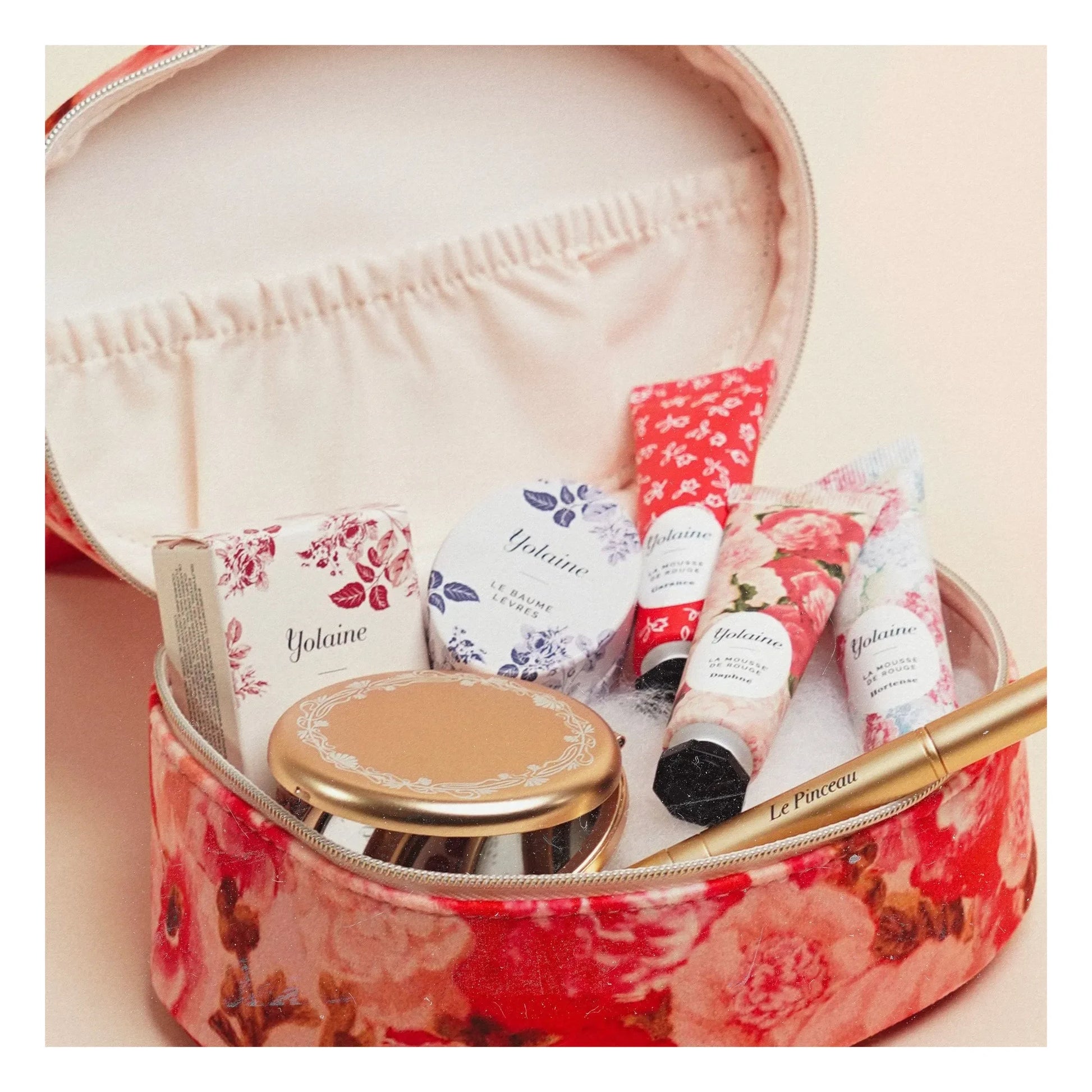 YOLAINE - Le Vanity Velours | Pink