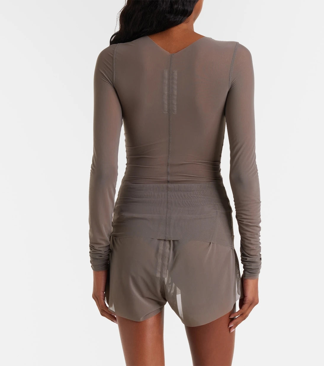 Rick Owens - Temple sheer tulle top