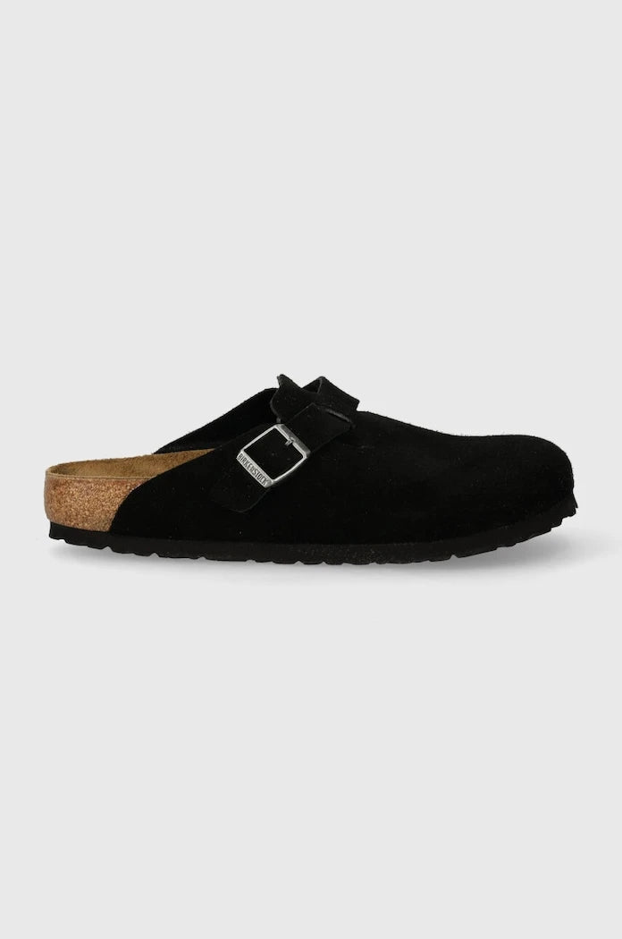 Велурени чехли Birkenstock Boston