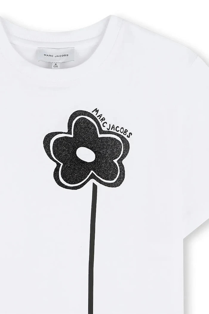 Детска памучна тениска Marc Jacobs