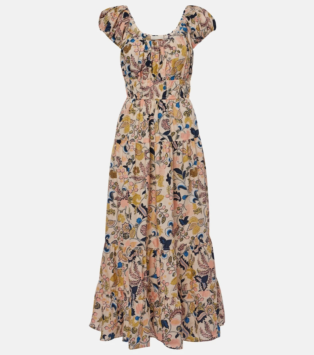 Ulla Johnson - Paloma printed cotton poplin midi dress