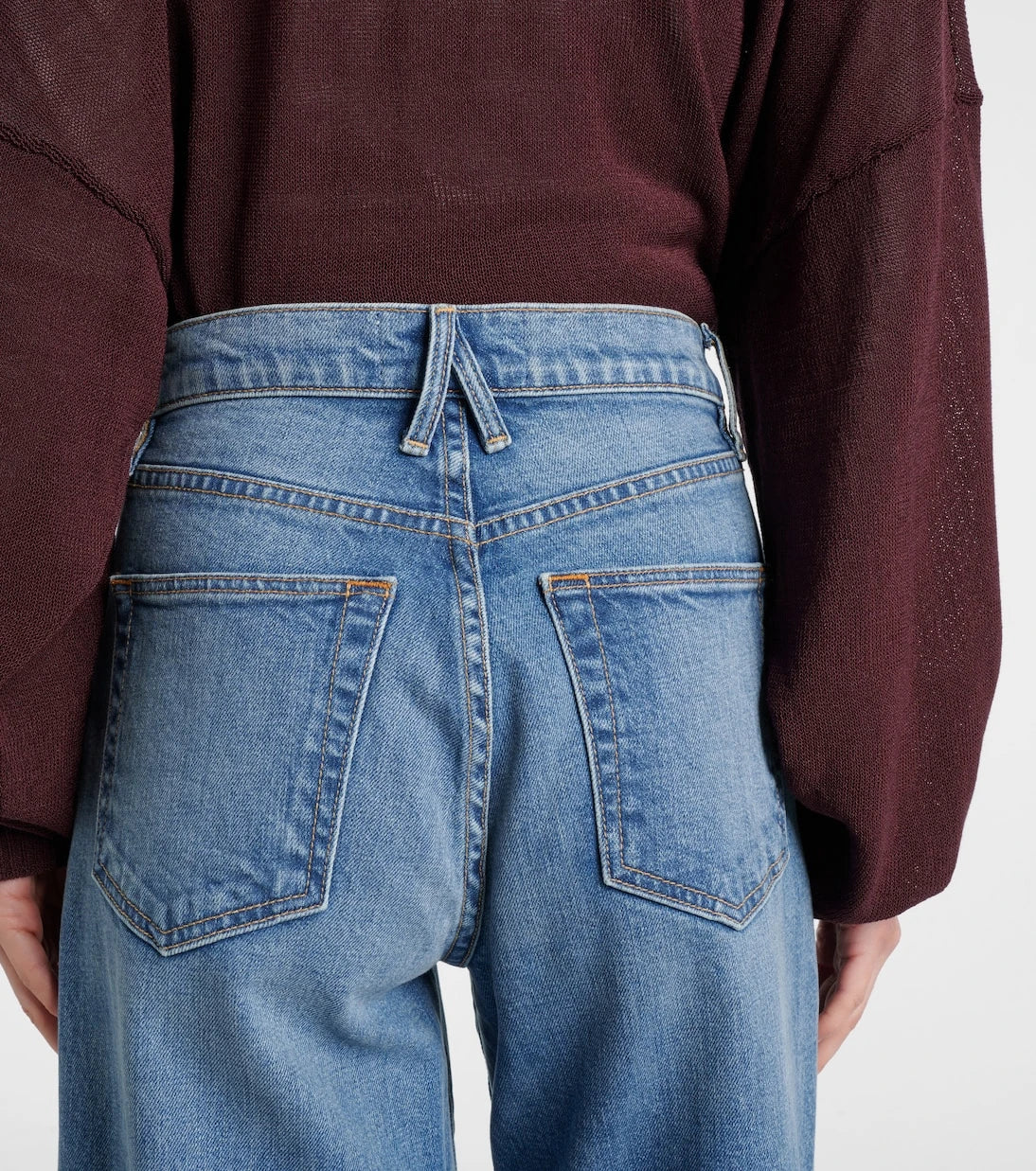 Slvrlake - Grace high-rise wide-leg jeans