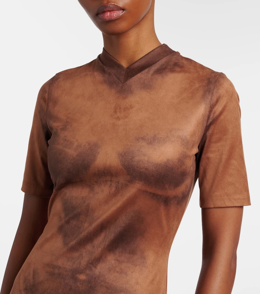 Acne Studios - Dueda trompe-l’œil maxi dress