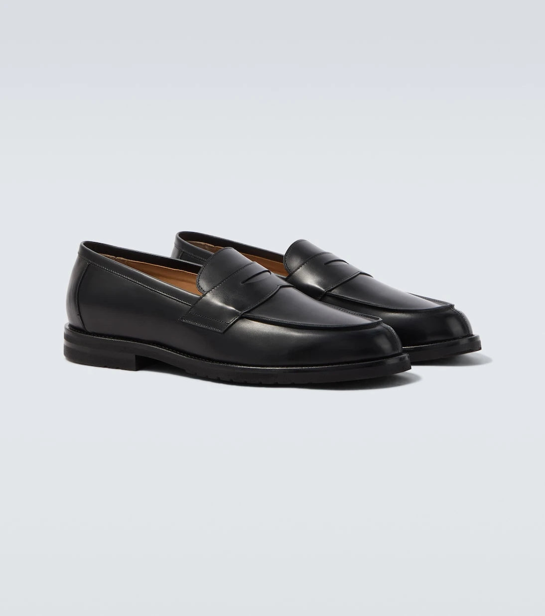 Thom Sweeney - Leather penny loafers
