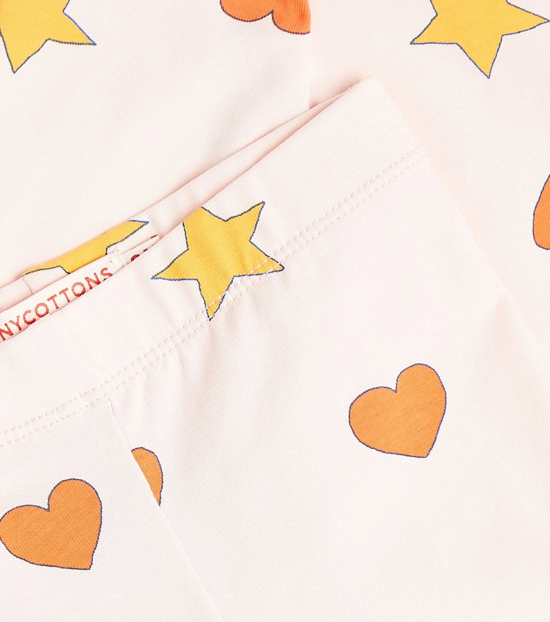 Tinycottons - Baby printed cotton-blend leggings