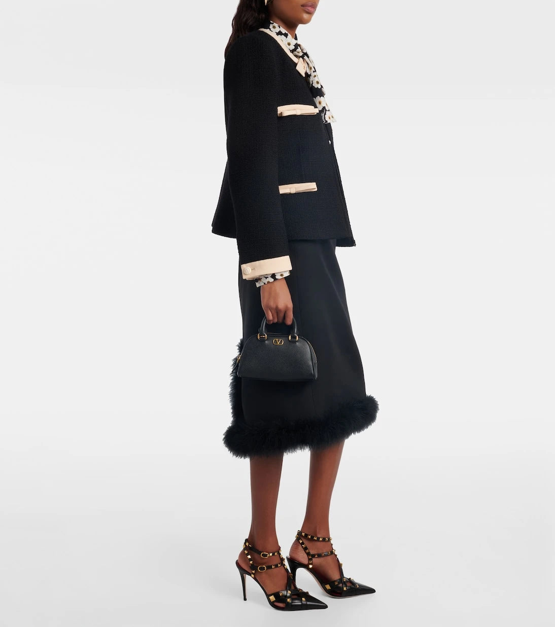 Valentino Garavani - VLogo leather tote bag