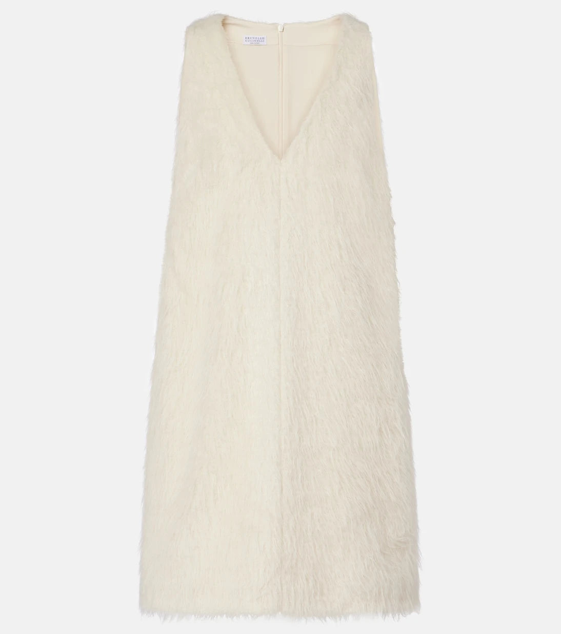Brunello Cucinelli - Alpaca-blend minidress