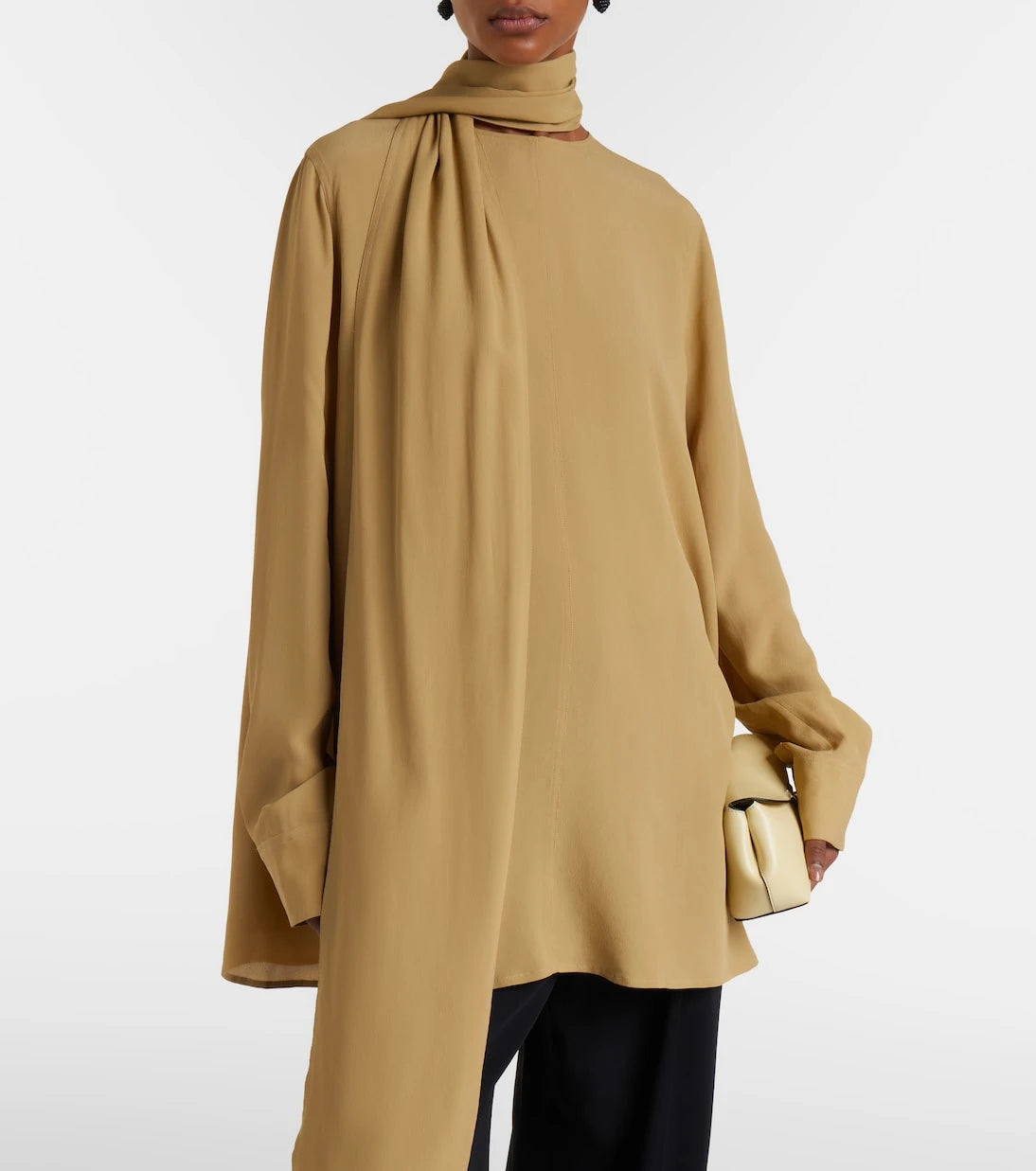 Toteme - Scarf-detail blouse