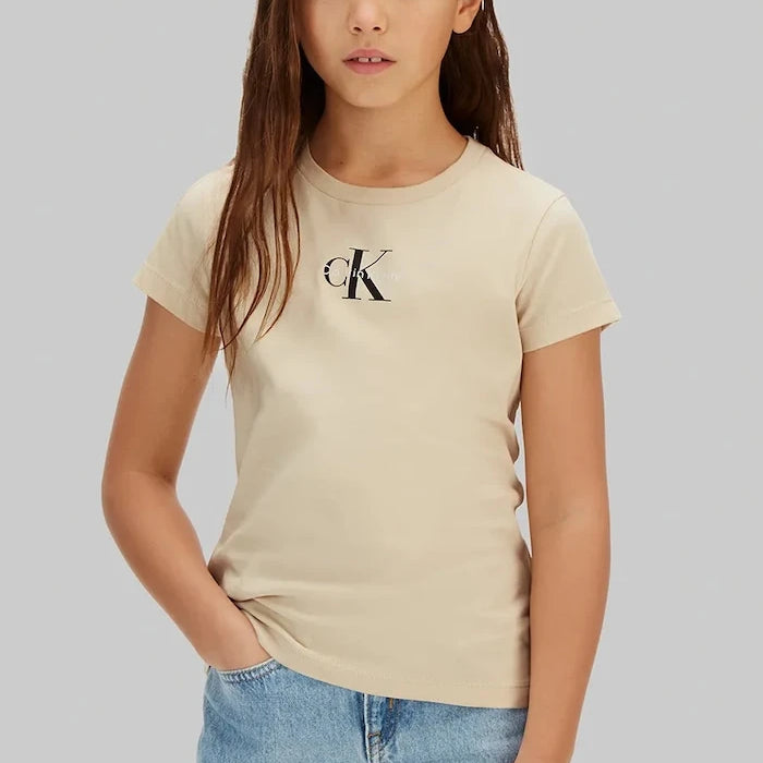 Calvin Klein Jeans çocuk pamuklu tişört 2’li
