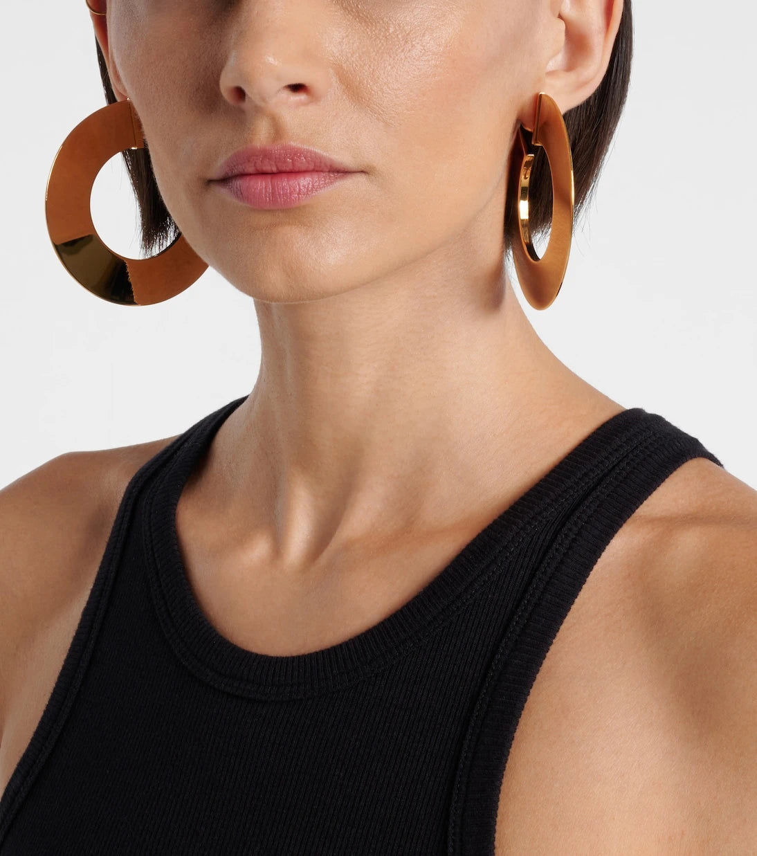 Alaïa - Medium hoop earrings