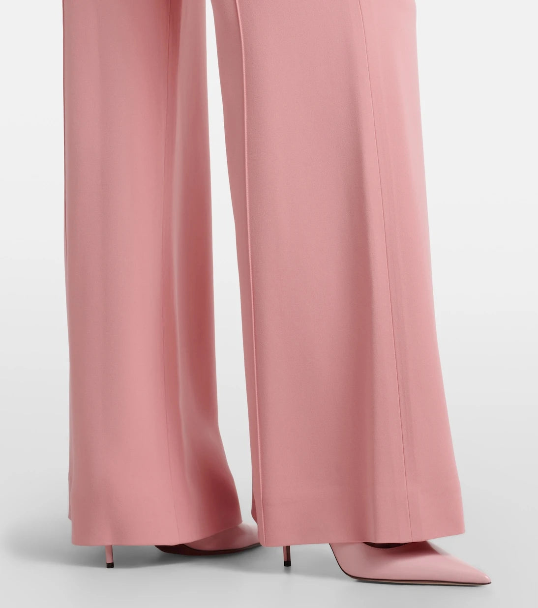Elie Saab - High-rise cady wide-leg pants
