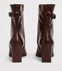 Claudie Pierlot Brown Leather Ankle Boots 70