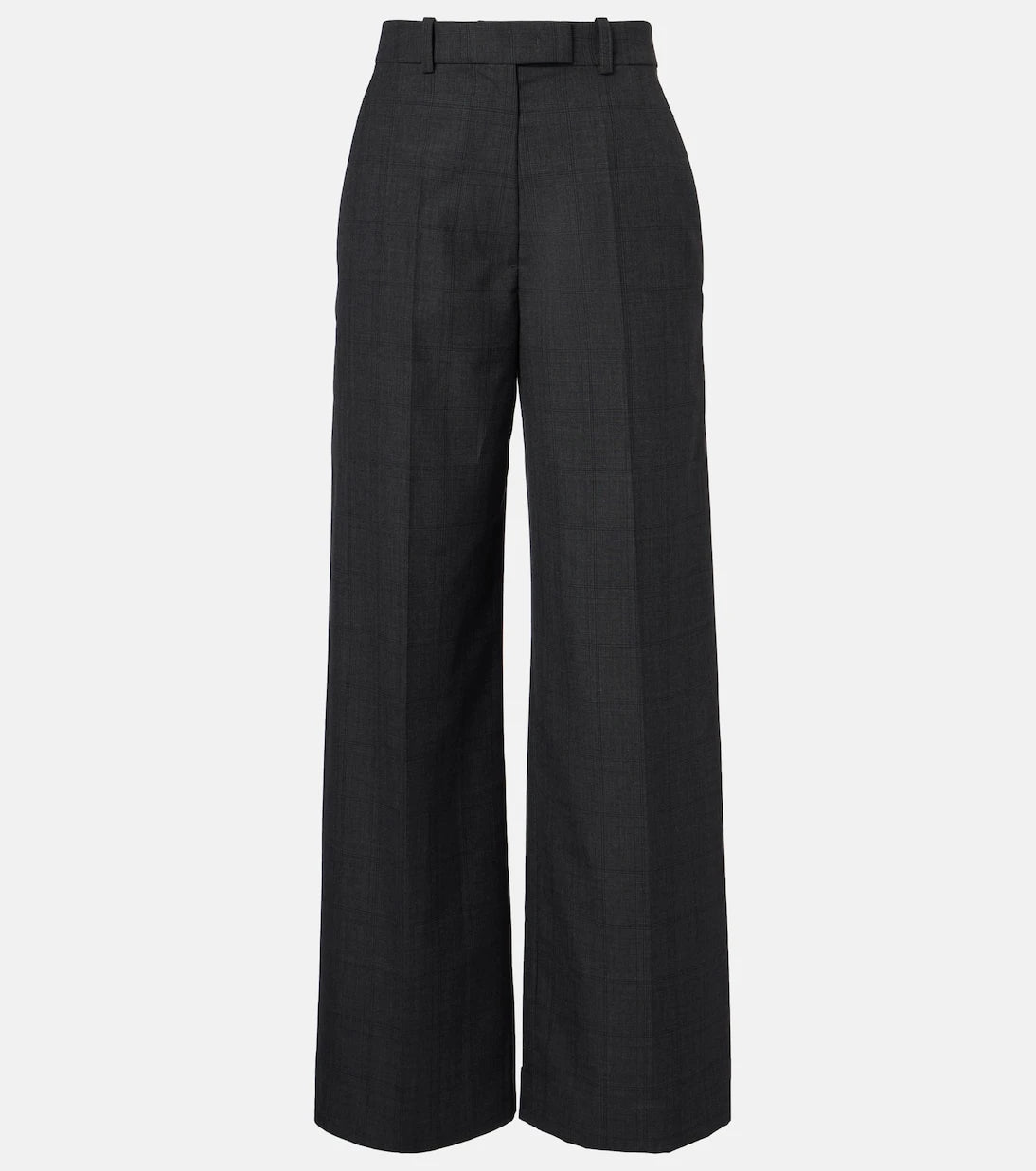 The Frankie Shop - Brickell plaid wide-leg pants