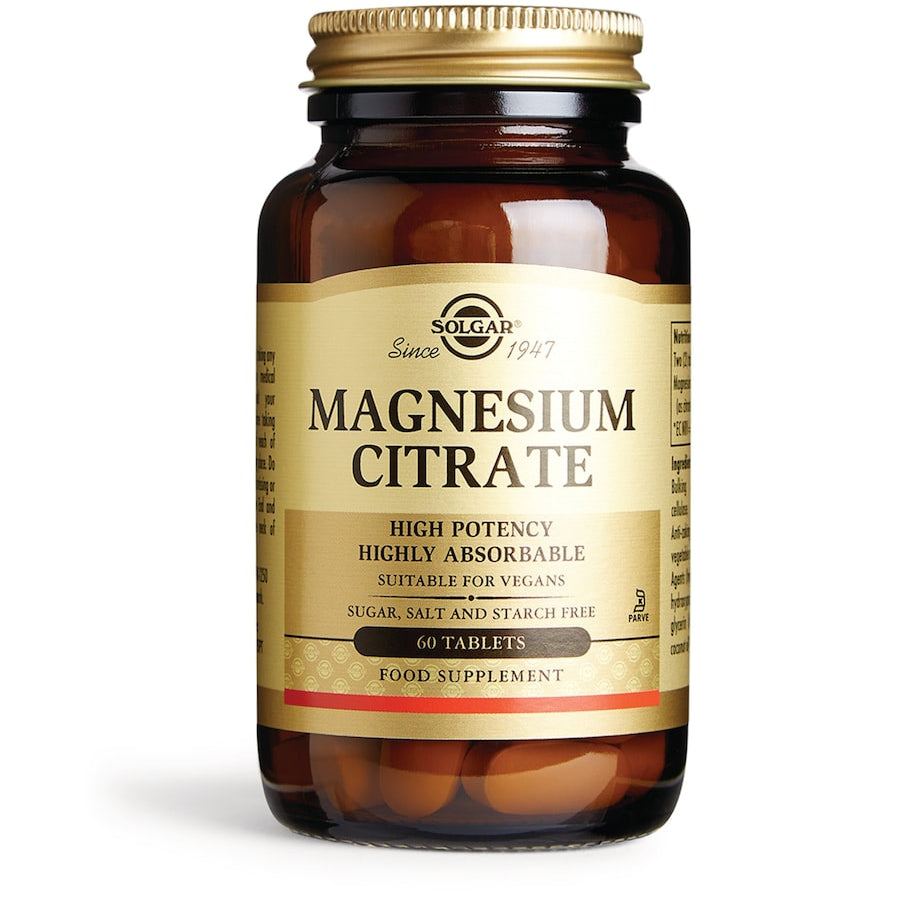Solgar Magnesium Citrate (60 Tablets)