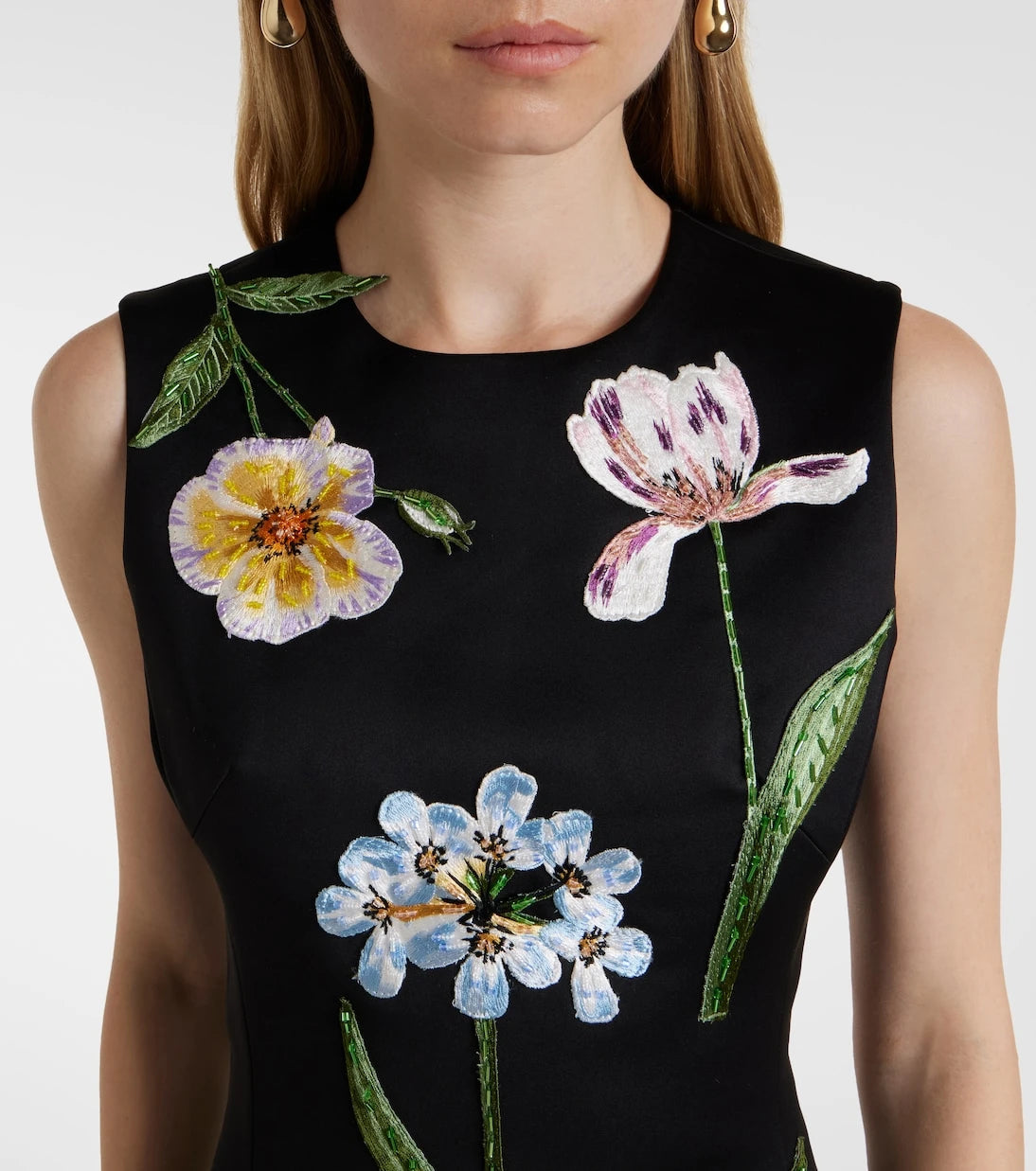 Leo Lin - Cleo floral midi dress