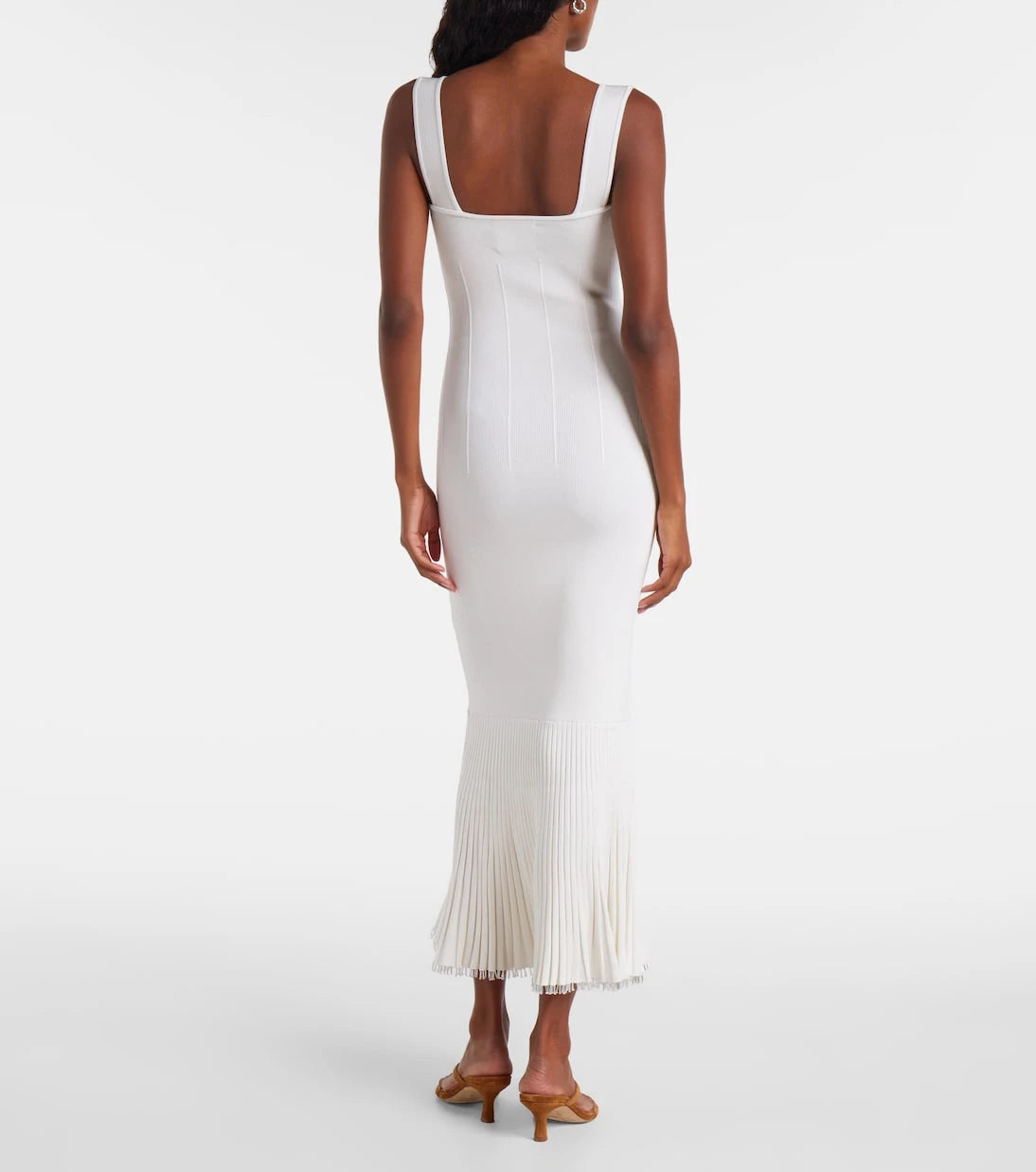 Galvan - Atalanta beaded midi dress