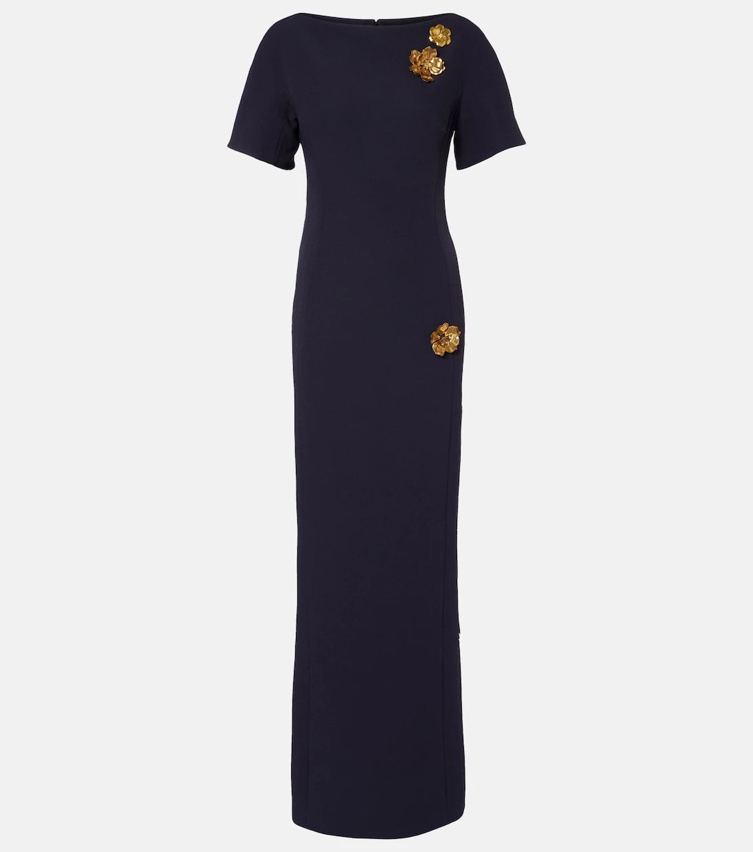 Safiyaa - Lacin embellished crêpe gown