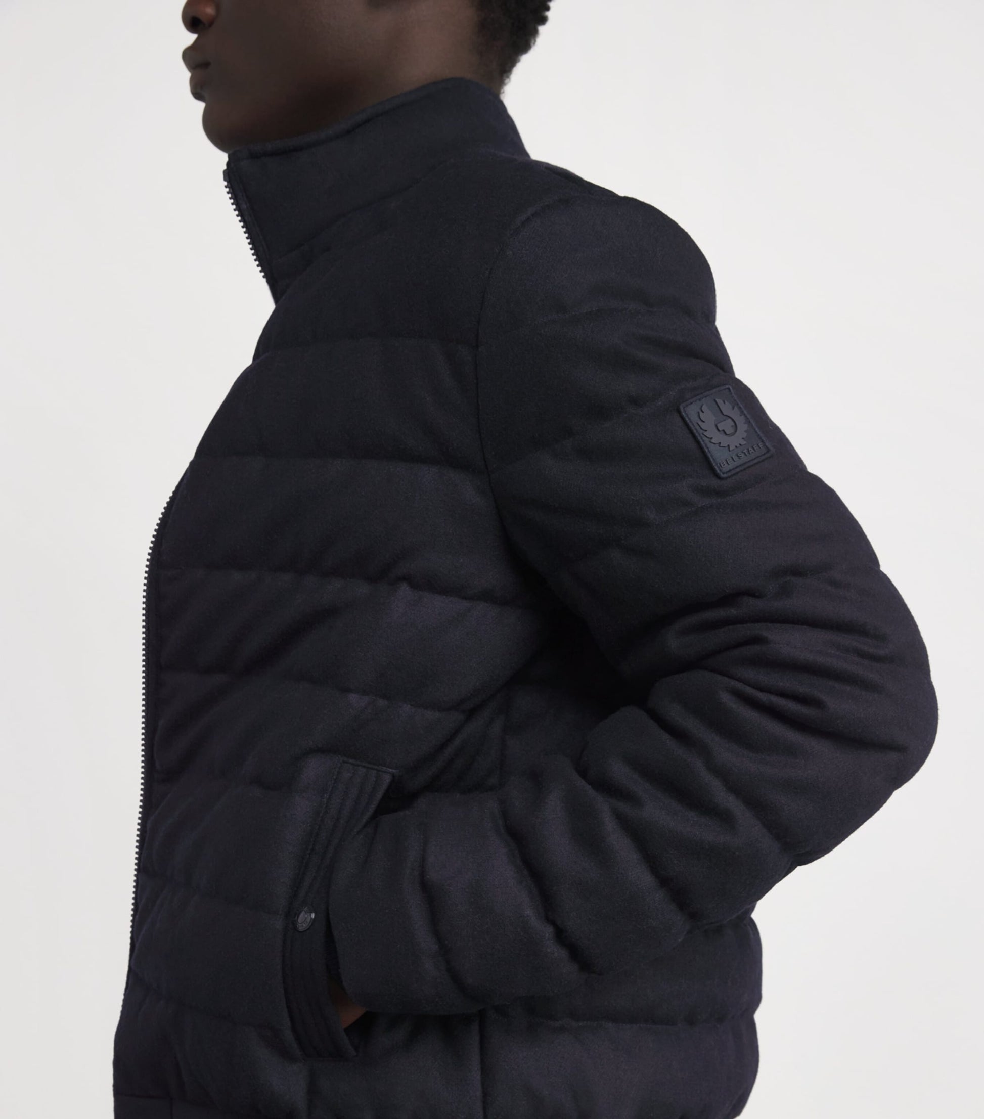 Belstaff Navy Down Water-Repellent Circuiteer Jacket