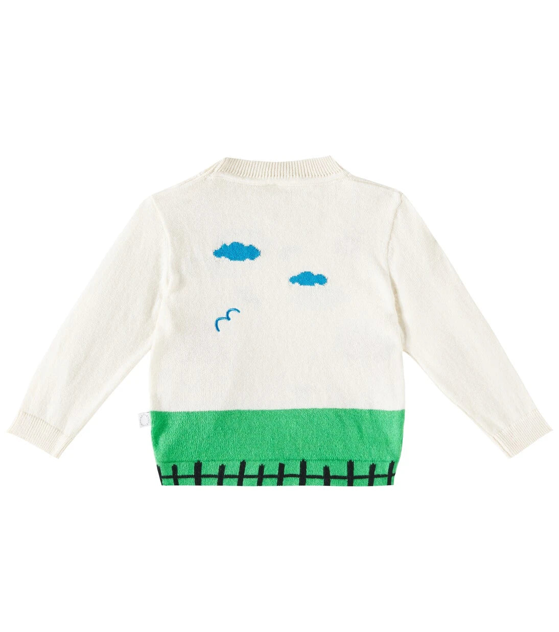 Stella McCartney Kids - كنزة أطفال قطنية وصوفية