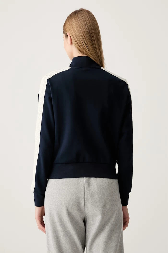 Guess kadın pamuklu fermuarlı sweatshirt PHOEBE