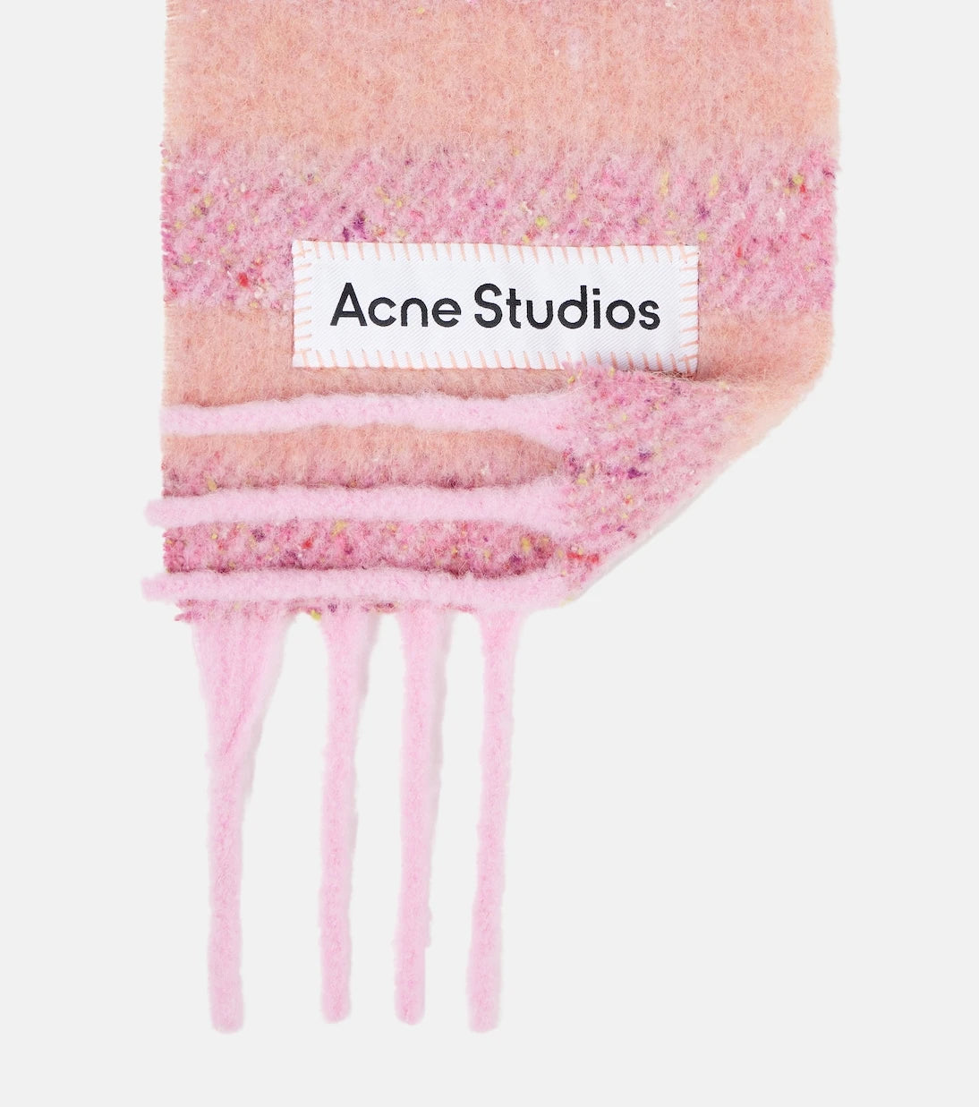 Acne Studios - Striped wool-blend scarf