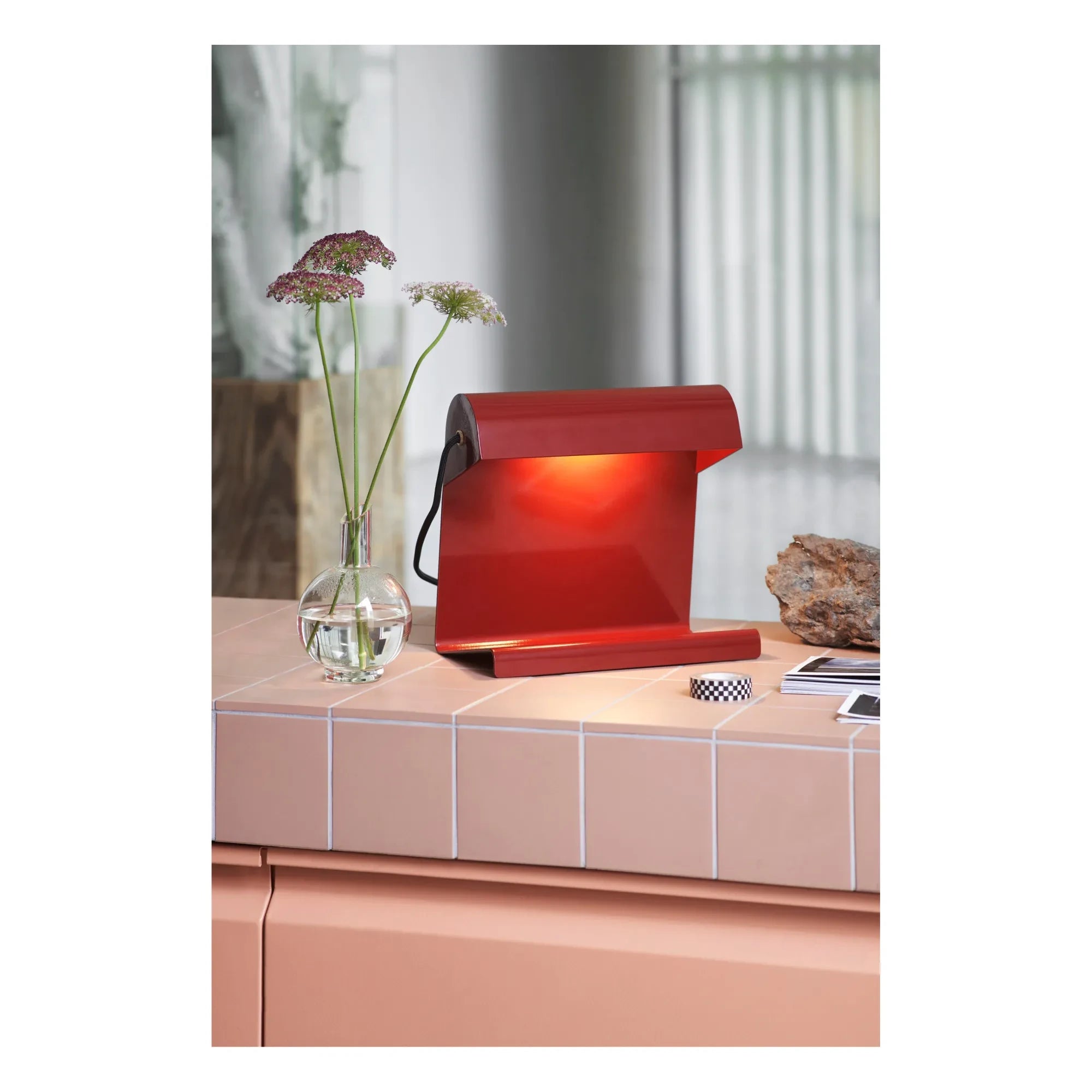 Vitra - Office Lamp - Jean Prouvé | Japanese Red
