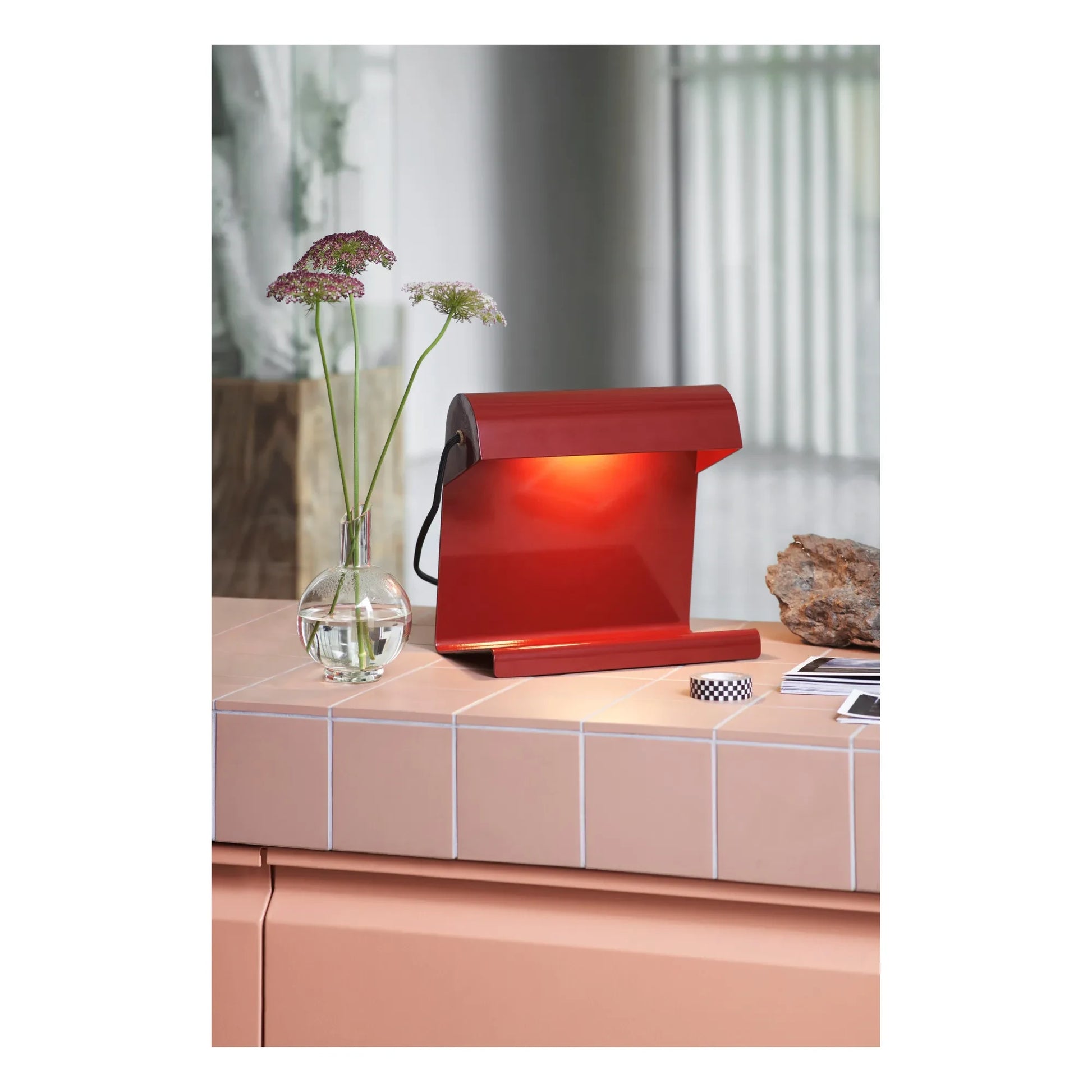 Vitra - Office Lamp - Jean Prouvé | Japanese Red