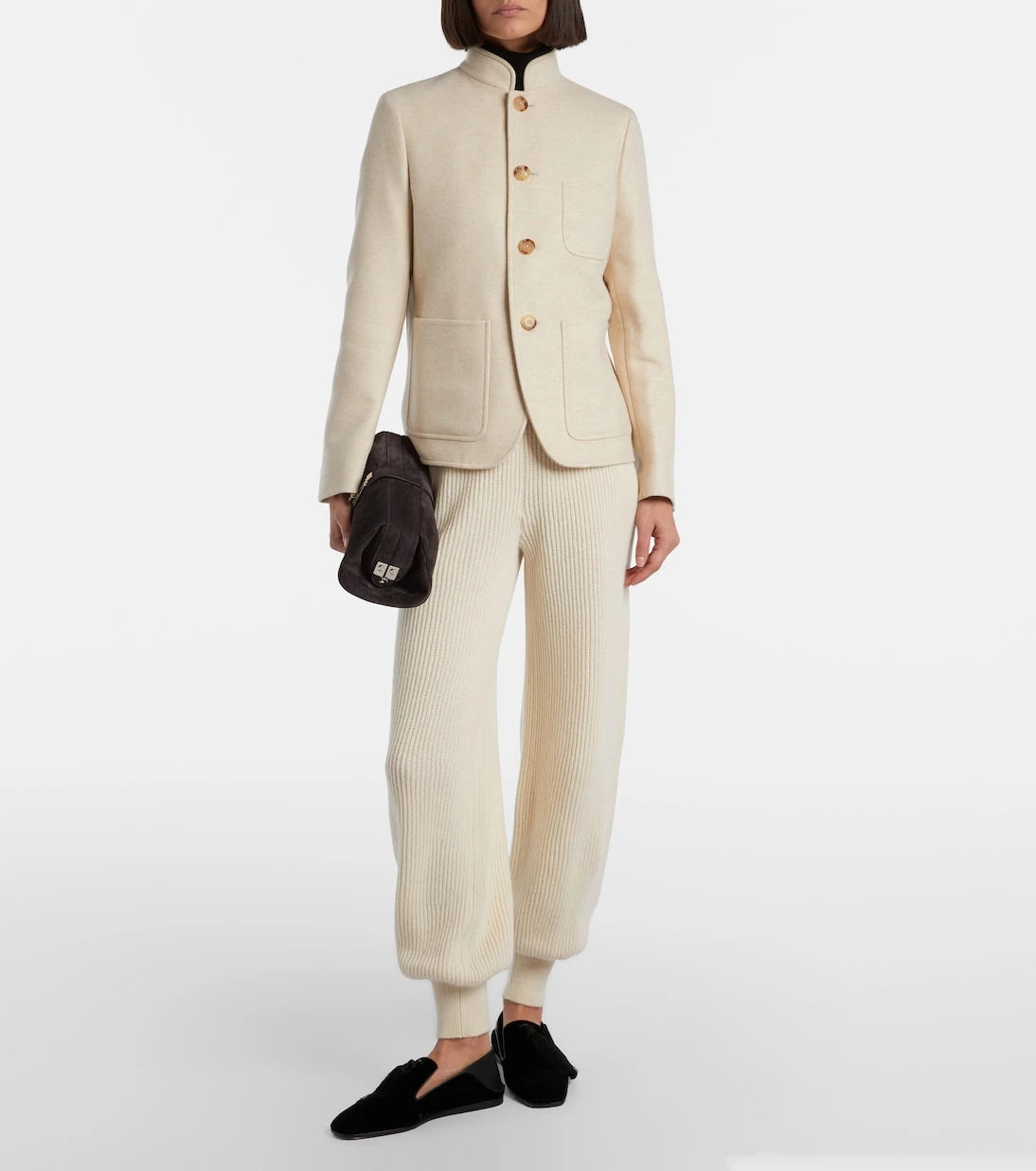 Loro Piana - Juniper ribbed-knit cashmere sweatpants