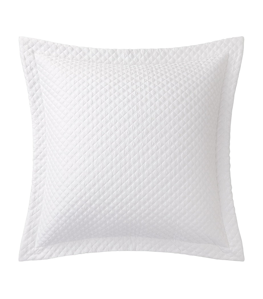 Cotton Argyle Square Pillowcase (65cm x 65cm)