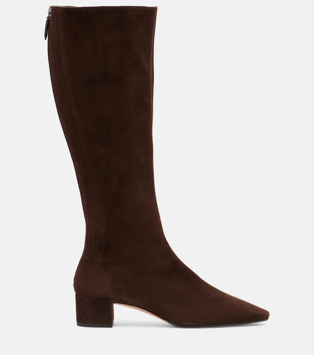 Aquazzura - Saint Honore 35 suede knee-high boots