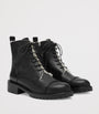 Malone Souliers Black Leather-Shearling Miller Ankle Boots