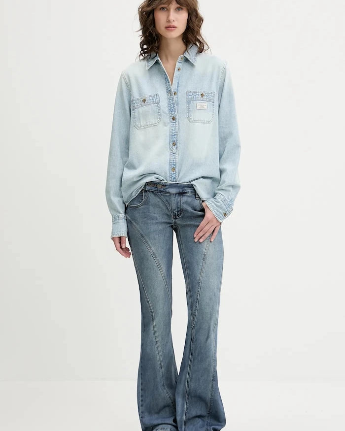 Guess Jeans Denim Gömlek
