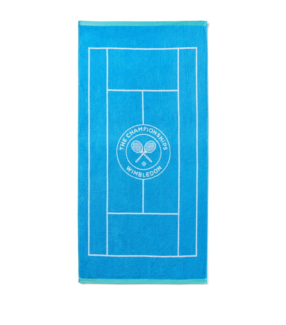 Christy x Wimbledon Tennis Court Bath Towel (70cm x 133cm)