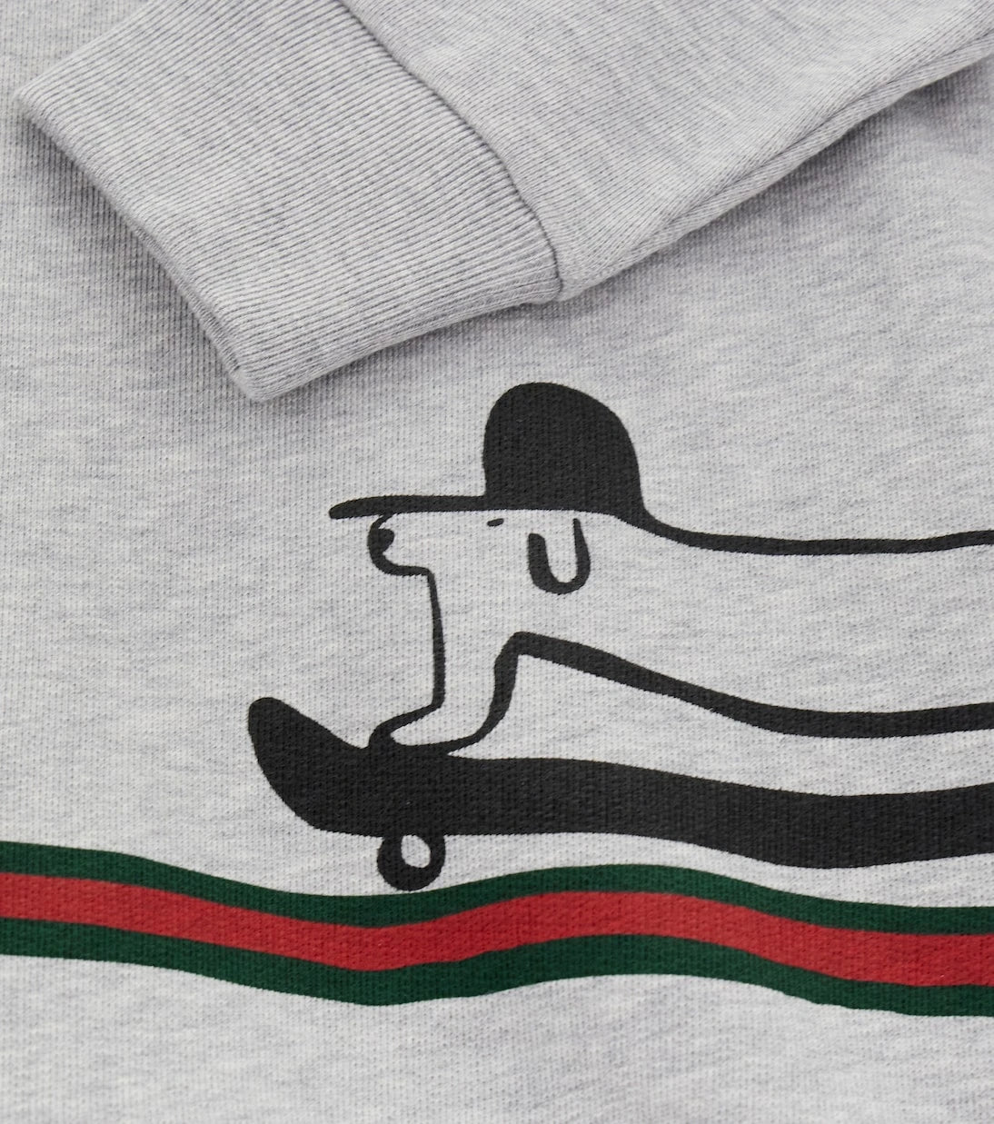Gucci Kids - x Euan Roberts printed cotton fleece sweatshirt