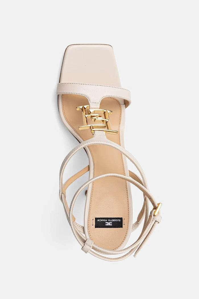 Elisabetta Franchi Deri Sandalet