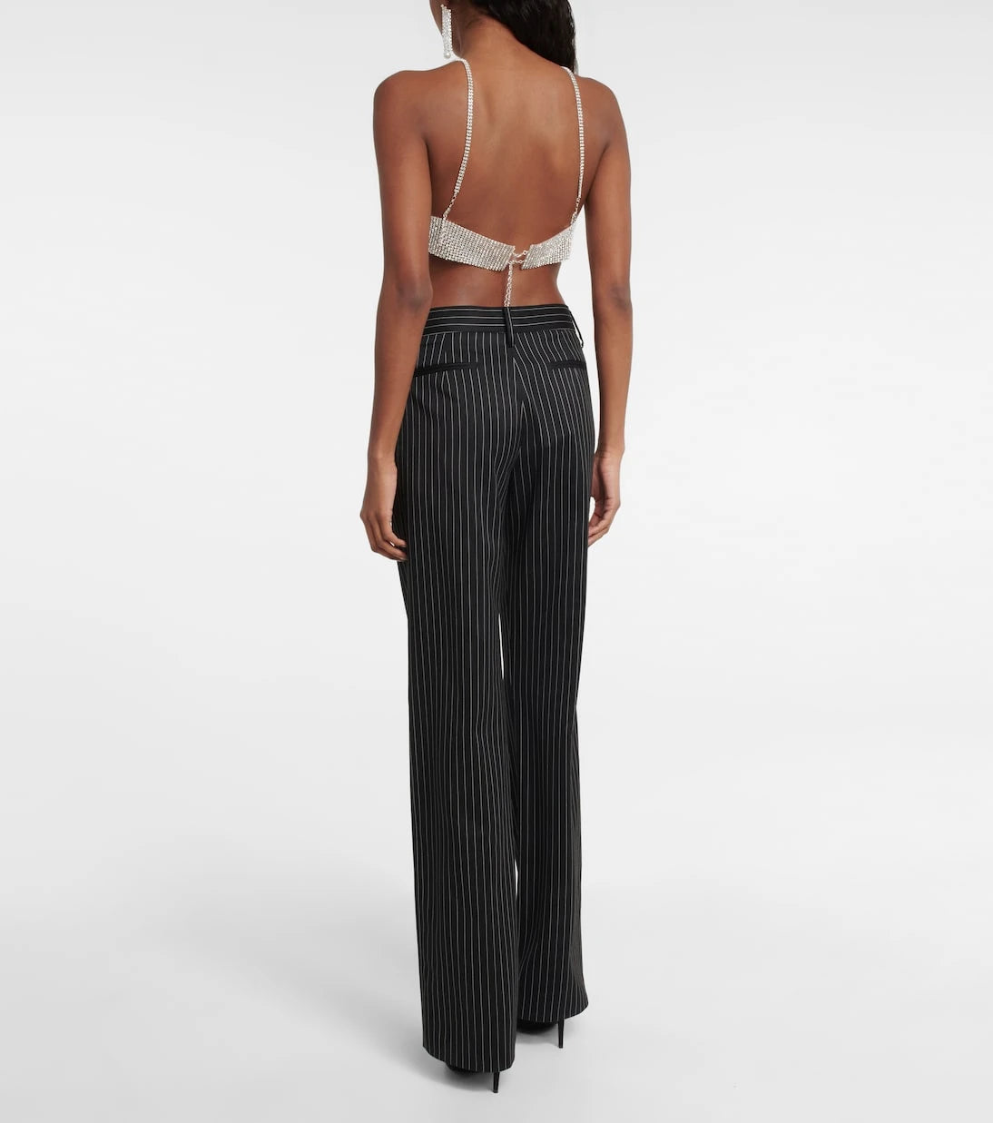 Magda Butrym - Bandeau crystal jewelry top