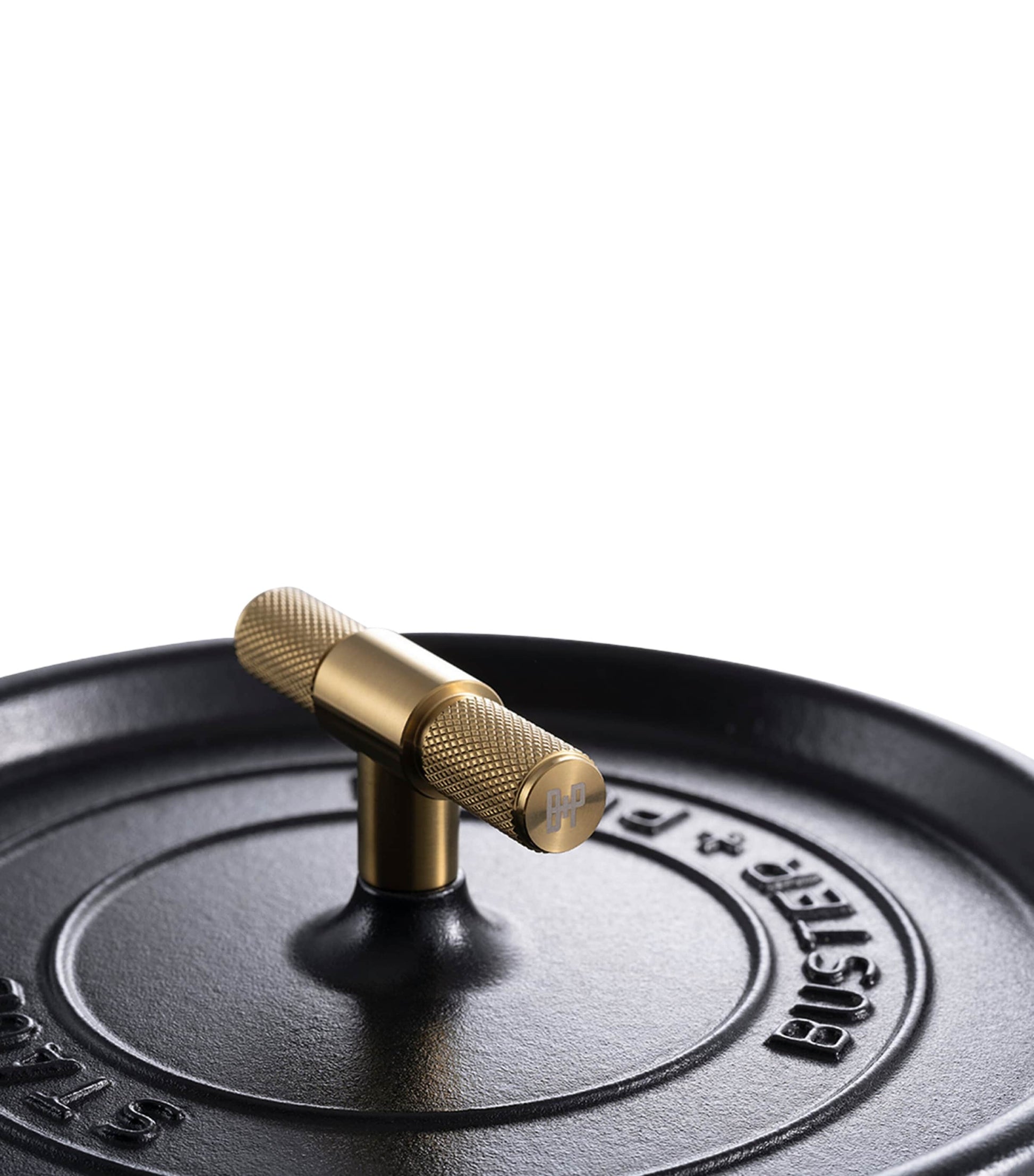 Staub x Buster + Punch Cocotte with Brass Knob (24cm)