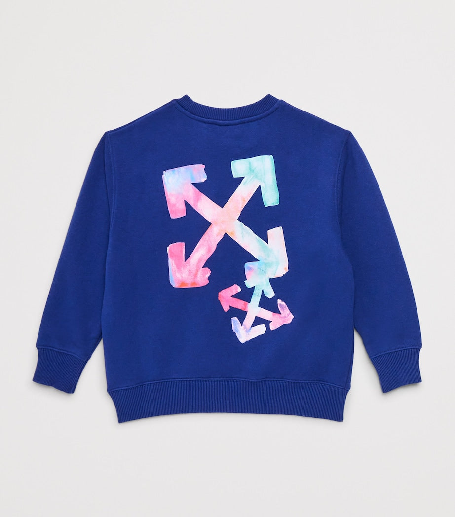 Off-White Kids Watercolour Arrow Sweatshirt (4-12+ Years)