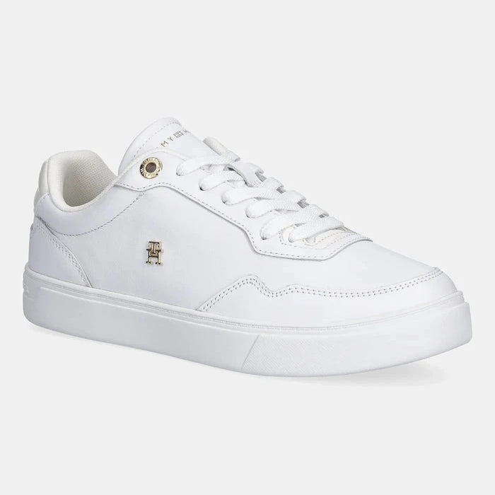 Кожени маратонки Tommy Hilfiger CASUAL CUPSOLE SNEAKER