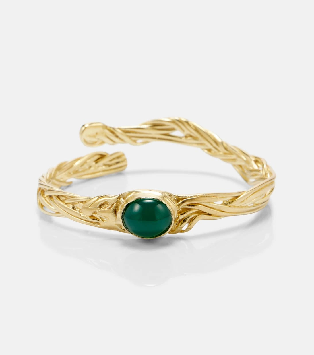 Ysso - Delphi 24kt gold-plated bangle