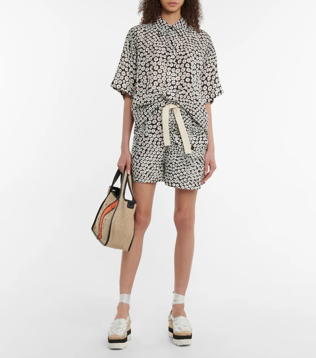 Stella McCartney - Floral silk shirt