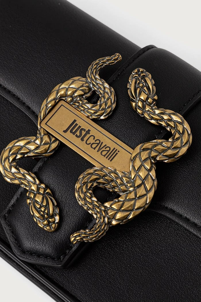 Just Cavalli suni deri kadın crossbody çanta