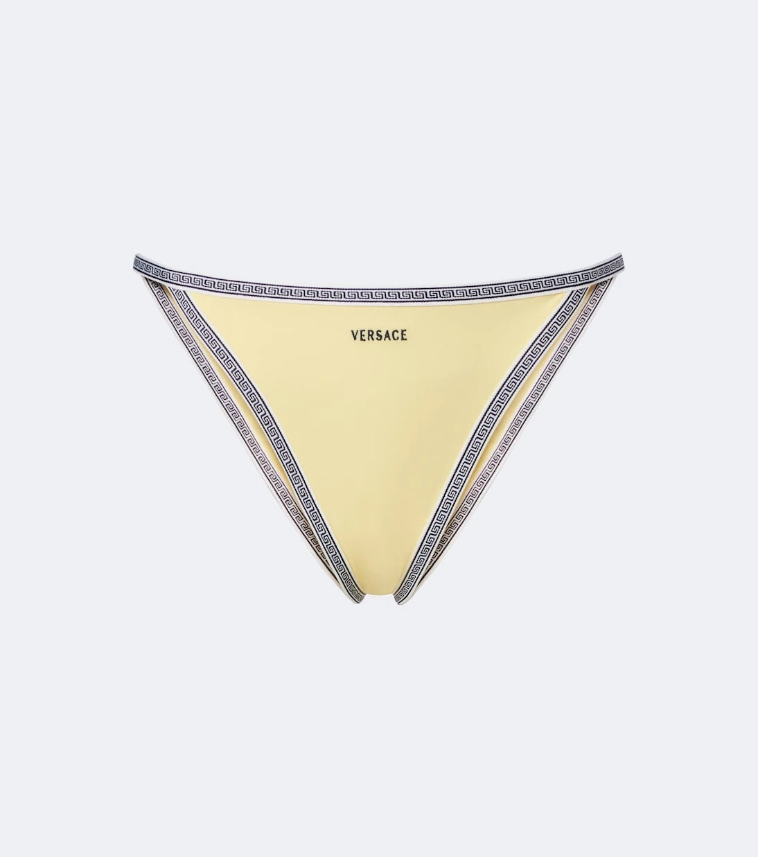 Versace - Greca embroidered bikini bottoms