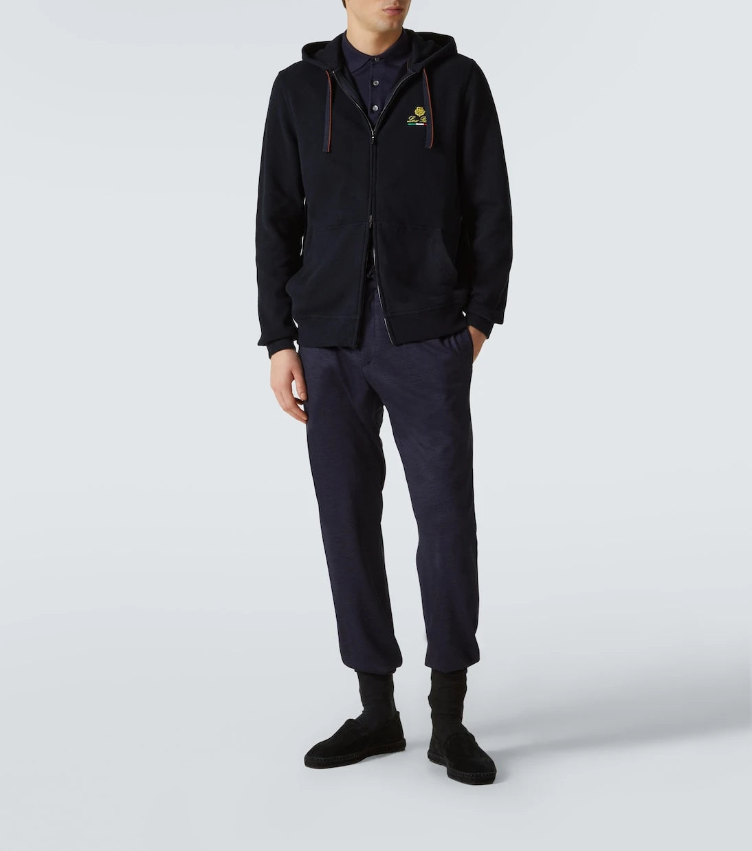 Loro Piana - Hooded Bomber Horsey sweatshirt