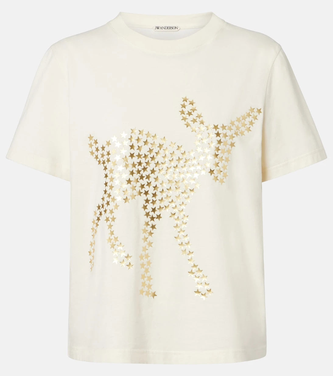 JW Anderson - Embellished cotton jersey T-shirt